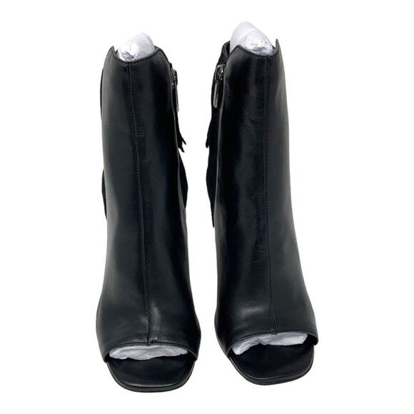 Vince Camuto Black Fringe Amenala Heel Bootie Size 8.5 NWT $179 MSRP - Picture 3 of 7